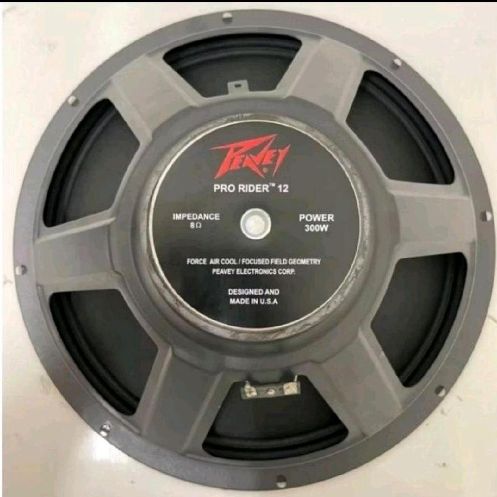 SPEAKER WOOFER PEAVEY 12 INCH PRO RIDER  300 WATT FULLRANGE MID LOW 8 OHM