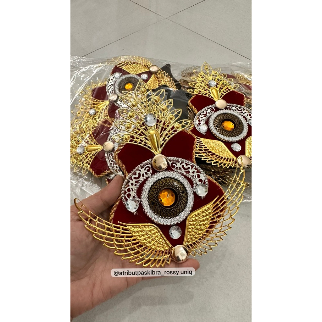 Xcamellyaa Emblem Topi Pet Variasi Paskibra