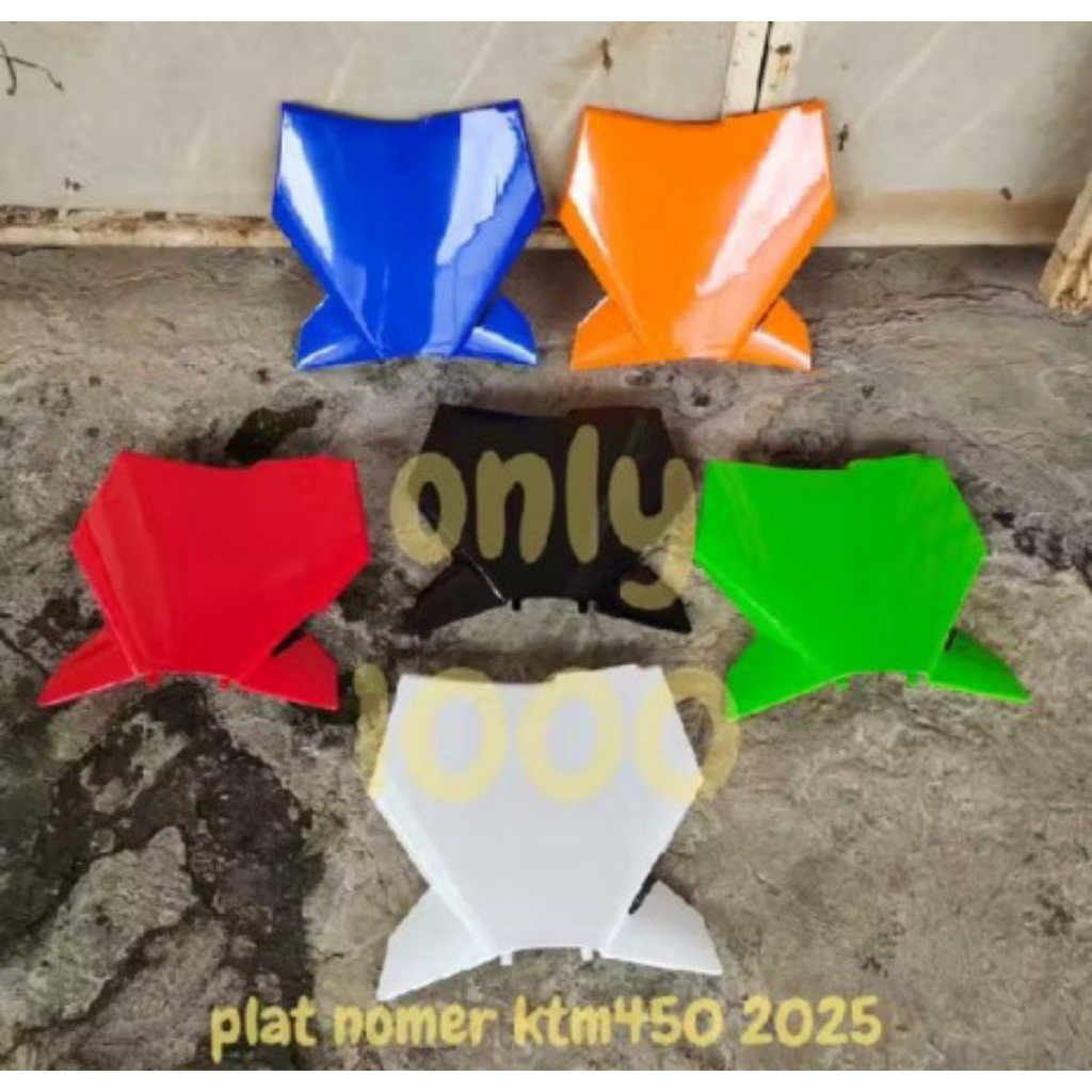 PAPAN NOMER KTM 450 2023 PLAT NOMOR KTM450/23 KAP DEPAN KTM 450 2023 PAPAN STAR KTM 450/23 TRAIL SUP