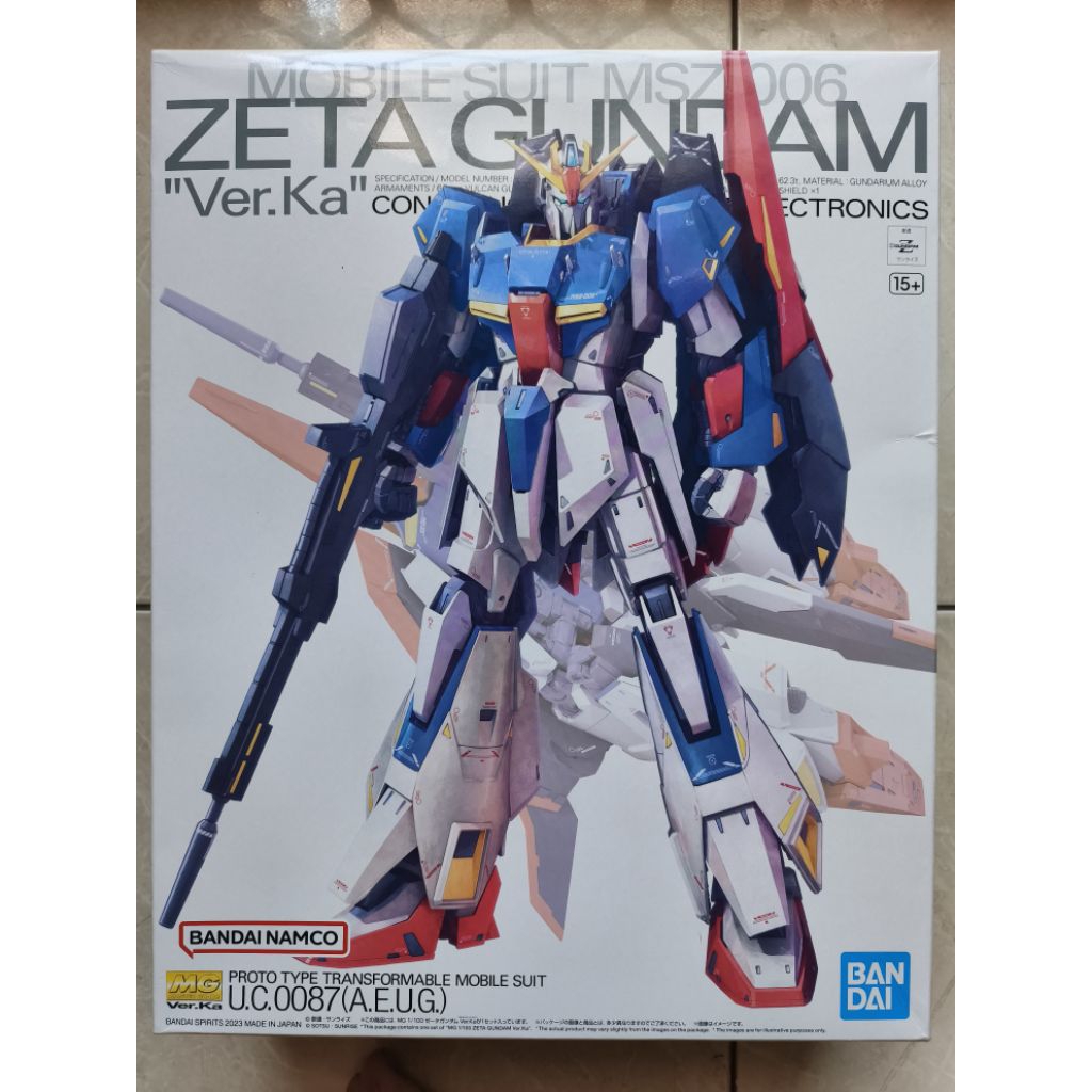 (Bandai) Mg 1/100 Zeta Gundam ver. ka