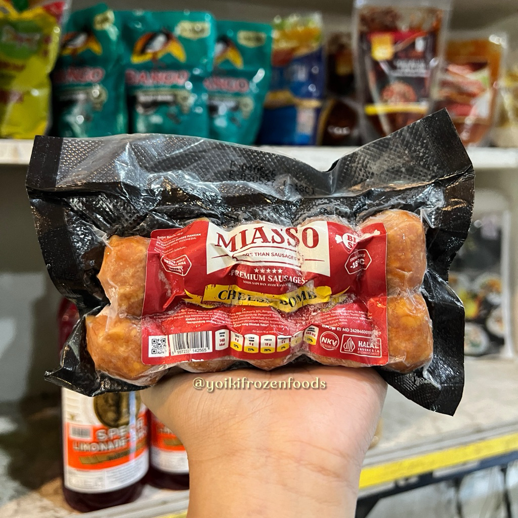 MIASSO sosis premium cheese bomb bite