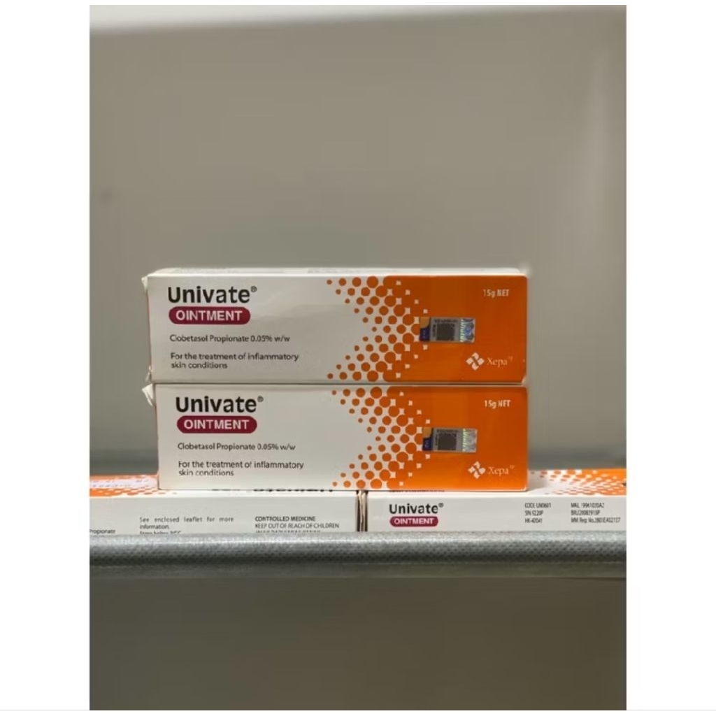 UNIVATE OINTMENT (15gr) cream salep untuk penyakit radang kulit