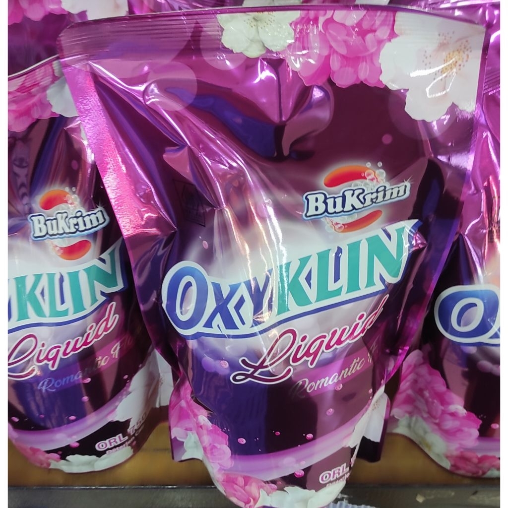 Oxyklin Bukrim Deterjen Liquid cair romantic floral 750ml