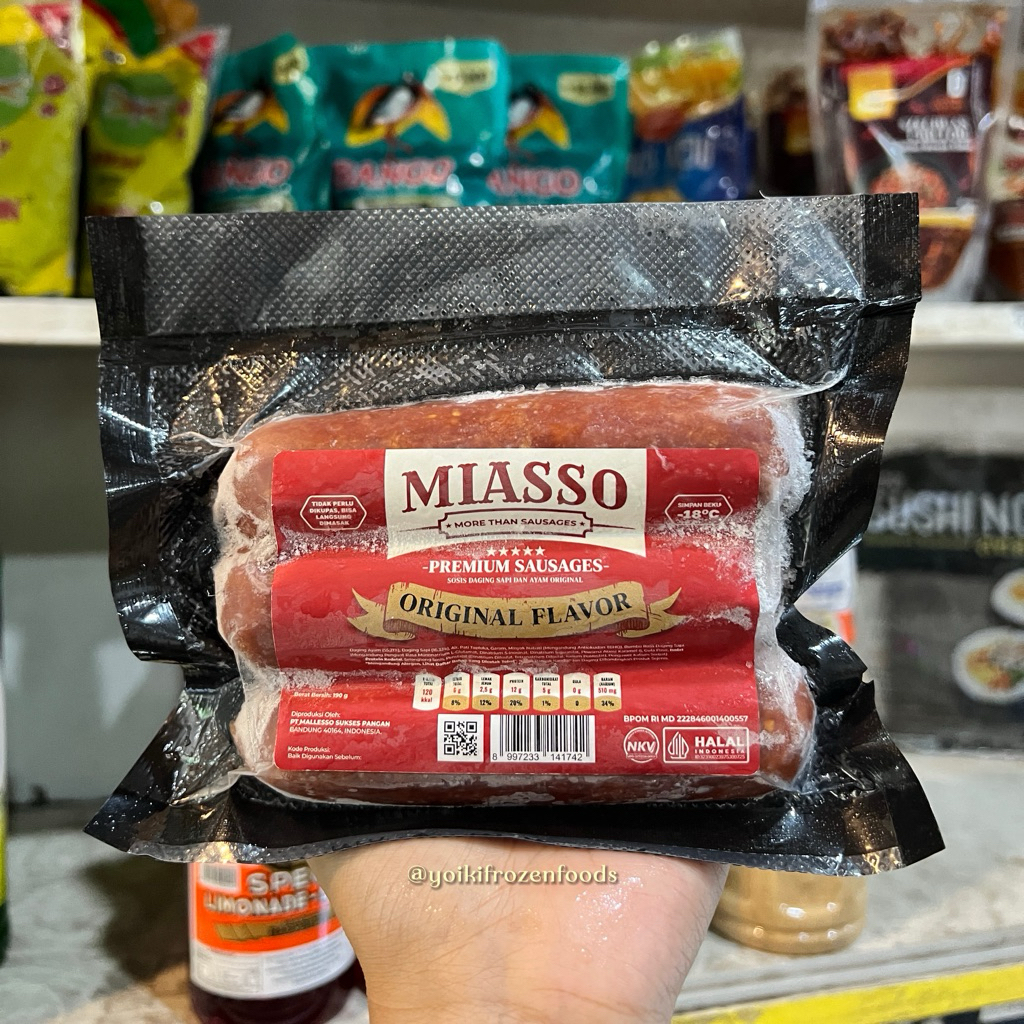 MIASSO sosis premium original flavor