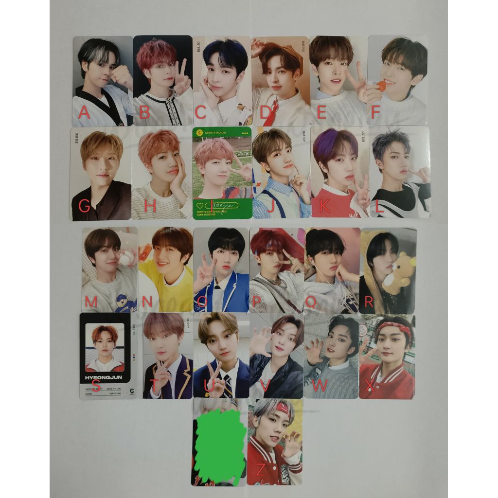 CRAVITY Photocard PC Album Hideout S3 BOV Soundwave SW WITS LIOC ID Card IDC MD C-Del C-Delivery C9 