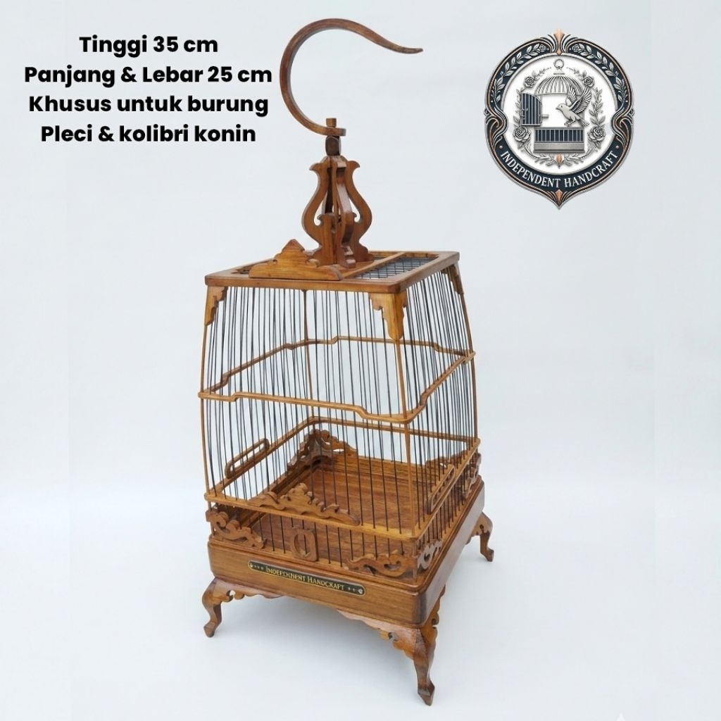 Sangkar burung cungkok 25 x 35 cm burcil