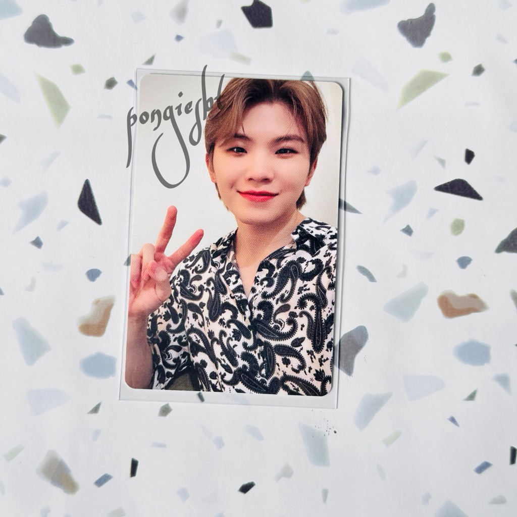 Photocard Official Seventeen Woozi Dicon 101