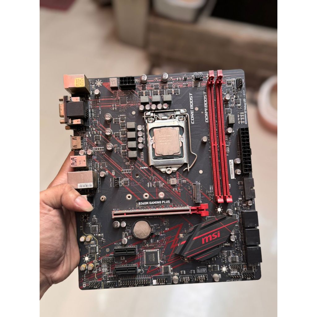 Bundle Processor Intel Core i7 8700 & Motherboard MSI B360M Gaming Plus