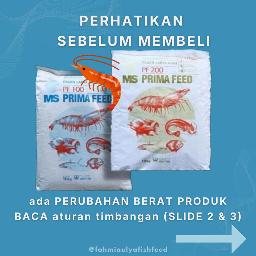 PAKAN IKAN MURAH (KEMASAN 30 KG) PF 100 PF 200 by MS PRIMA FEED  Pakan Benih Ikan Lele Nila Gurame P
