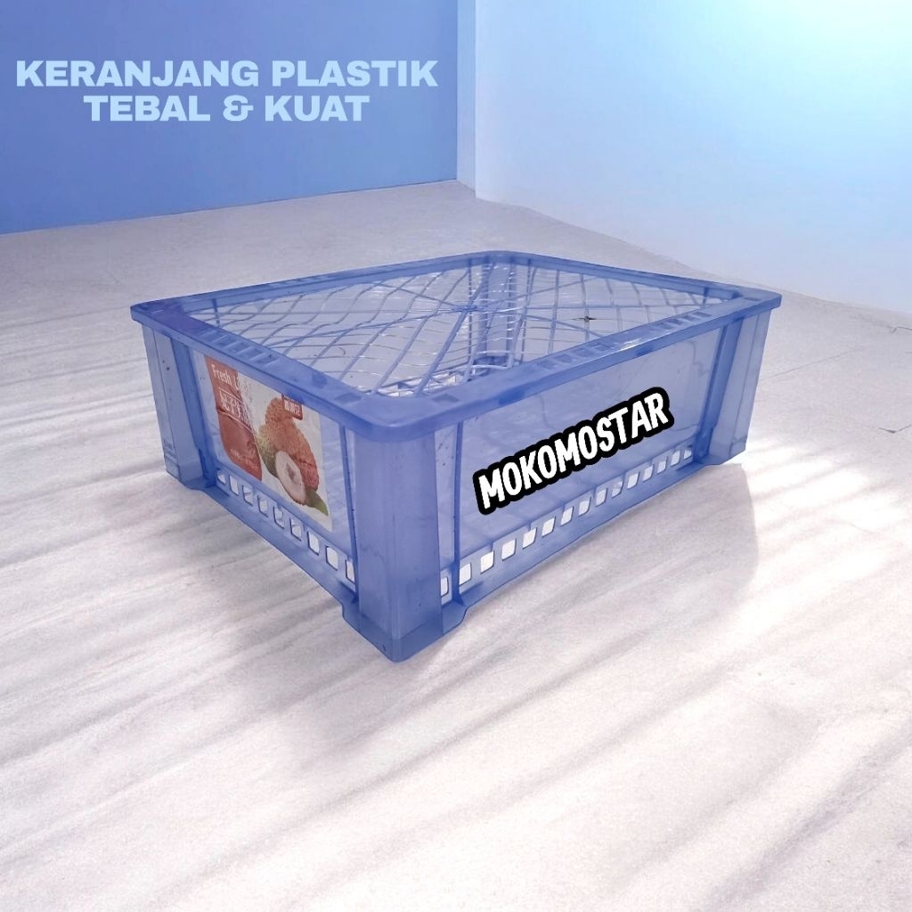 Keranjang Plastik Bekas Buah Lychee