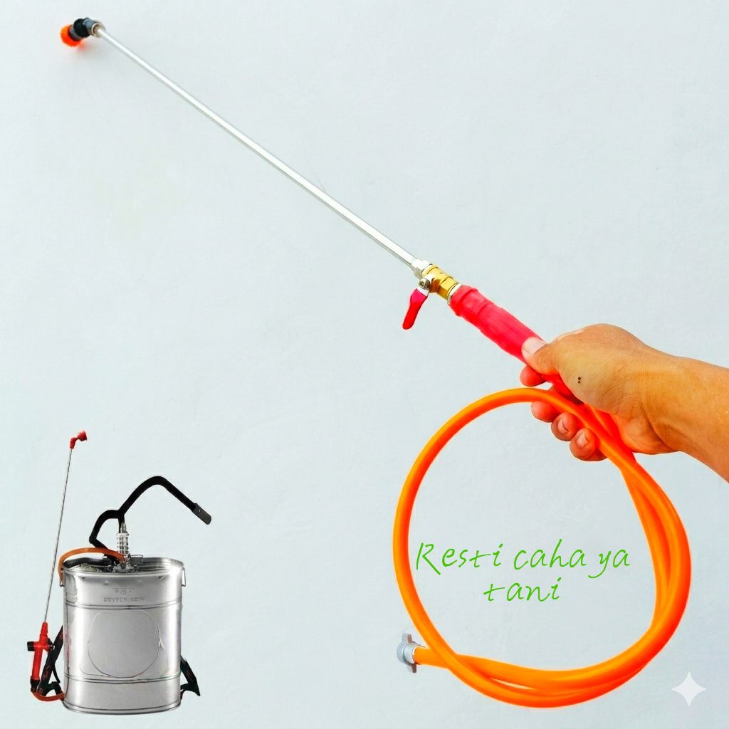 Paket lengkap untuk tanki sprayer body stainless yamaha maspion dragon star SWAN dll selang handle s