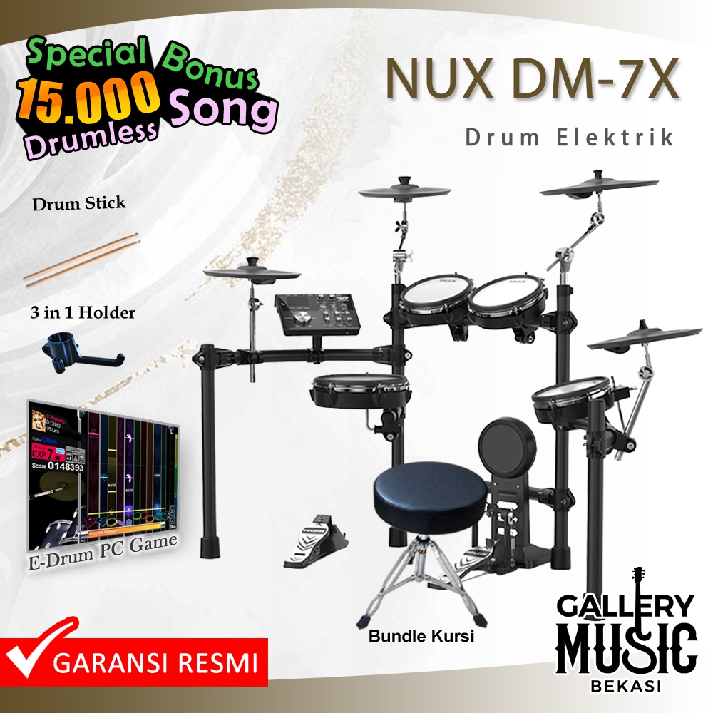 NUX DM 7X Drum Elektrik / DM7X / DM7 X Electric Drum
