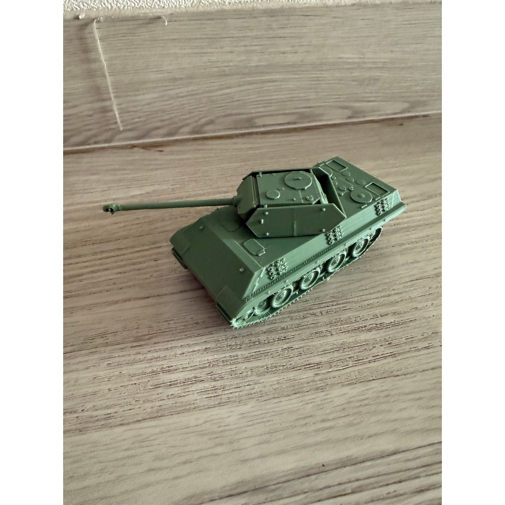 Panther ersatz m10, scale 72, 3d printed tank, diecast militer