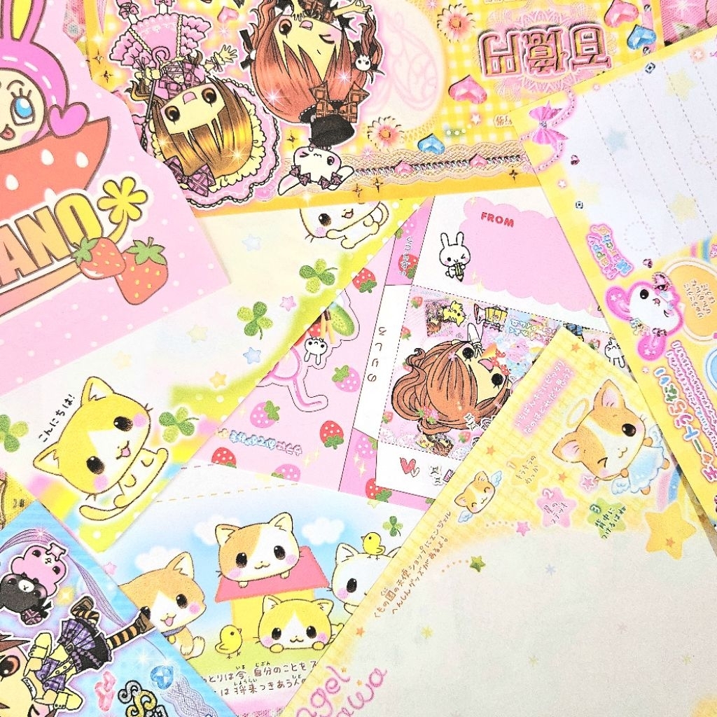 PART 2 Heisei Retro Original Loose Memo Sheets
