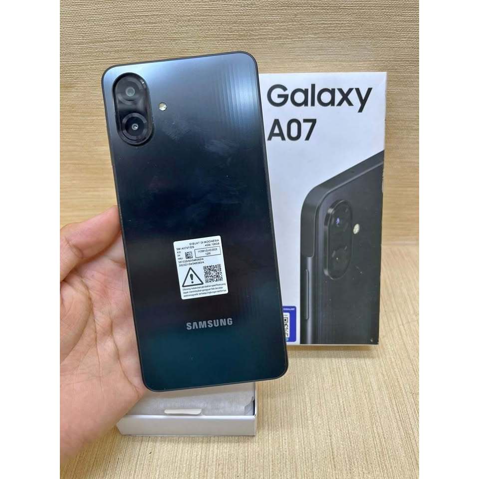 HP Samsung A07 6/128 Second Bekas Fullset
