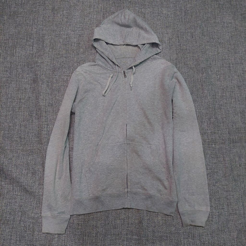 Zip Hoodie Uniqlo Grey
