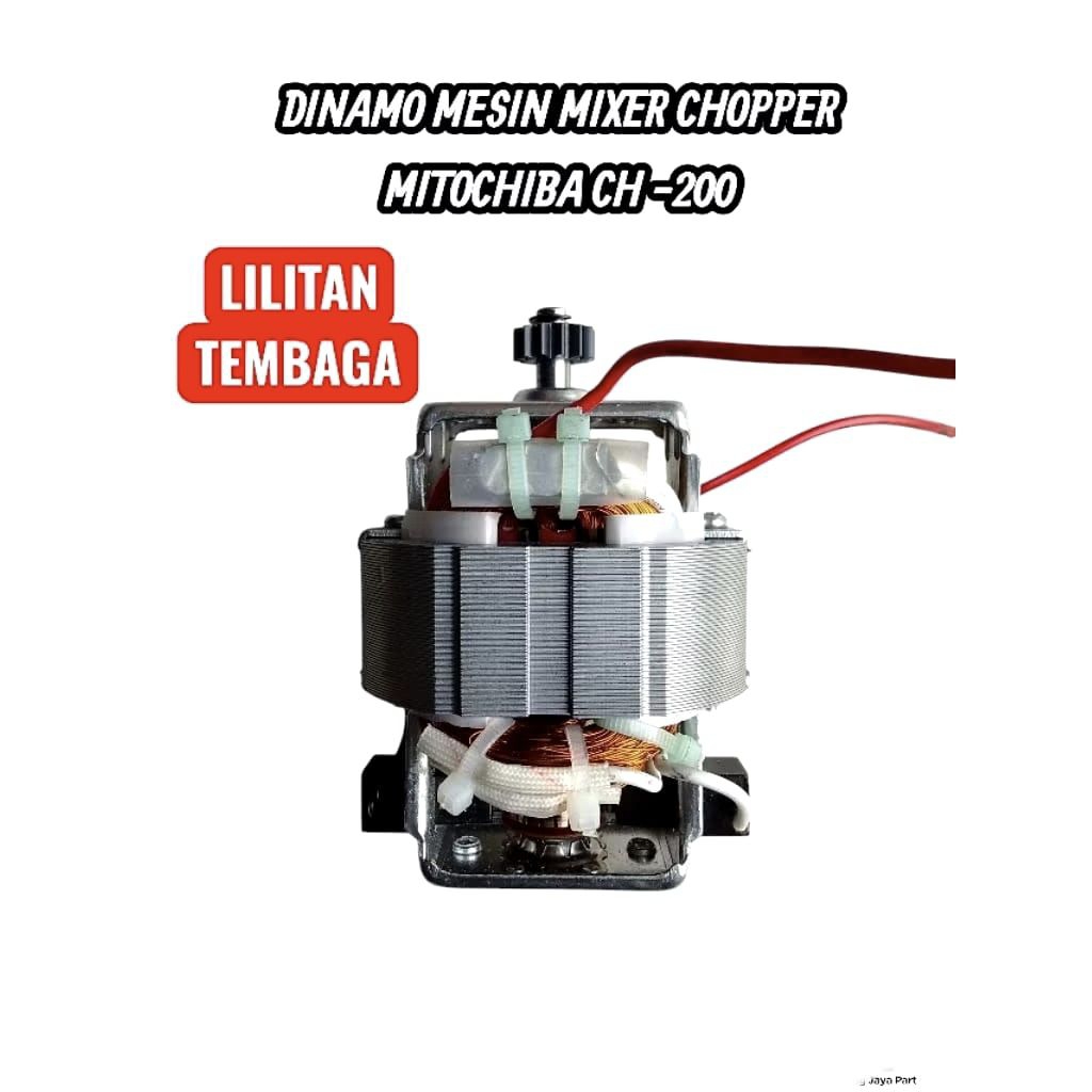 Dinamo Mesin Food Chopper Mixer C200 Mitochiba