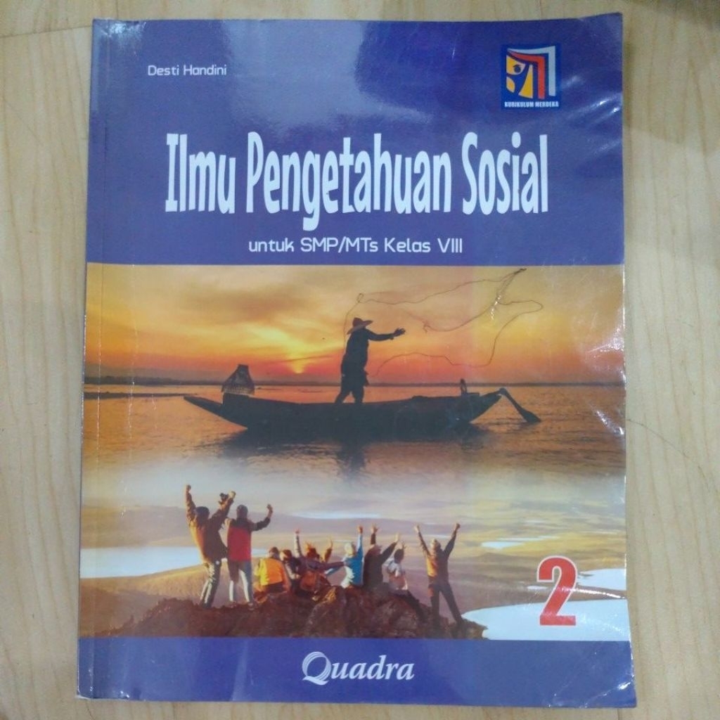 Preloved Buku IPS Kelas 8 Quadra