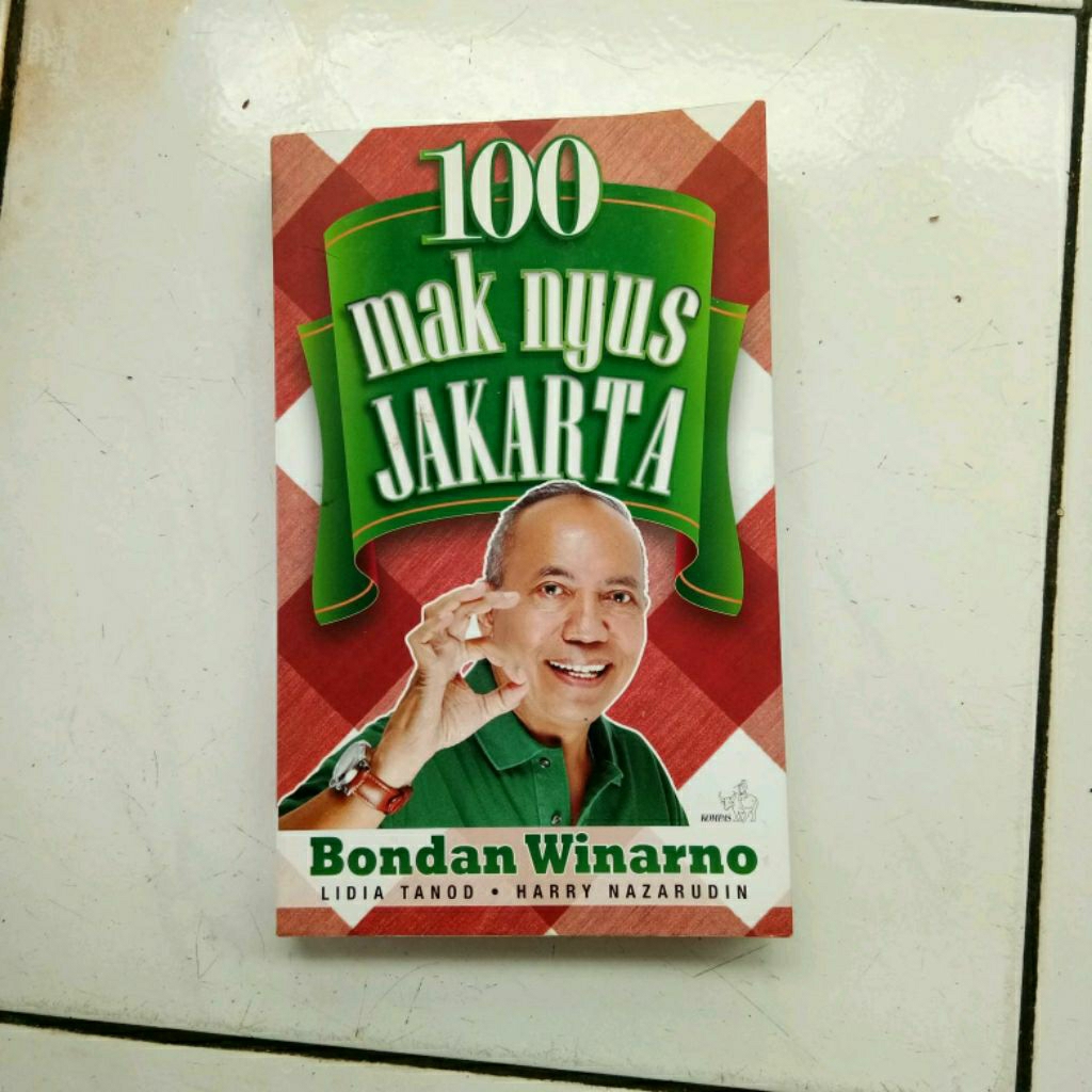 100 mak nyus Jakarta Bondan Winarno