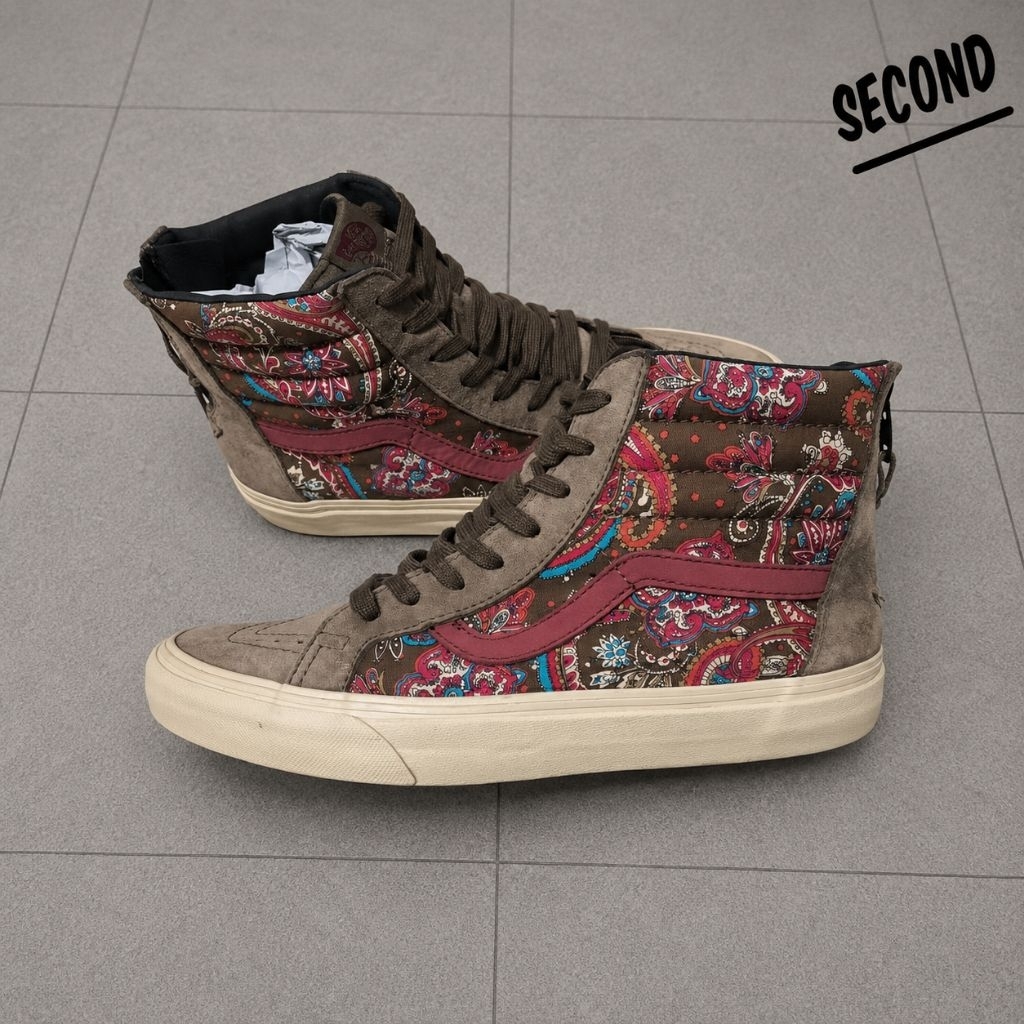 Vans Sk8-Hi Zip California Size 41 / 26.5cm – Sepatu Second Kondisi Bagus