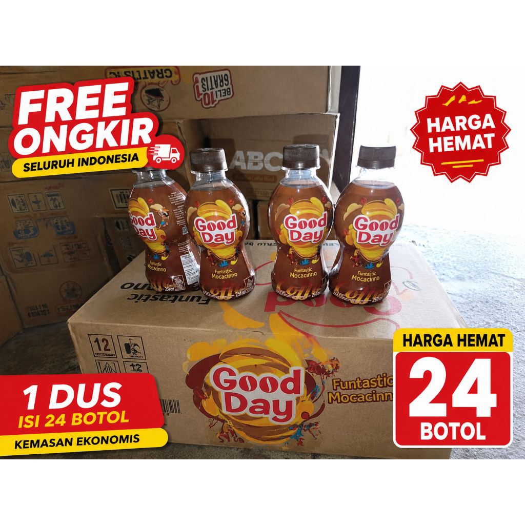 Good Day Botol 1 Dus Isi 24 Promo Terlaris