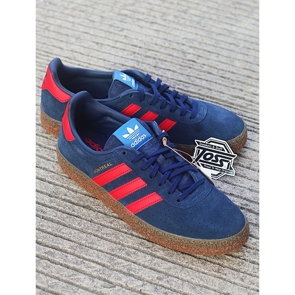 ADIDAS MONTREAL RM DUBLIN NIGHT INDIGO SOLAR RED BNIB JS1336