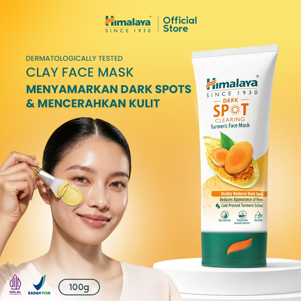 Himalaya Dark Spot Clearing Turmeric Face Mask 100ml