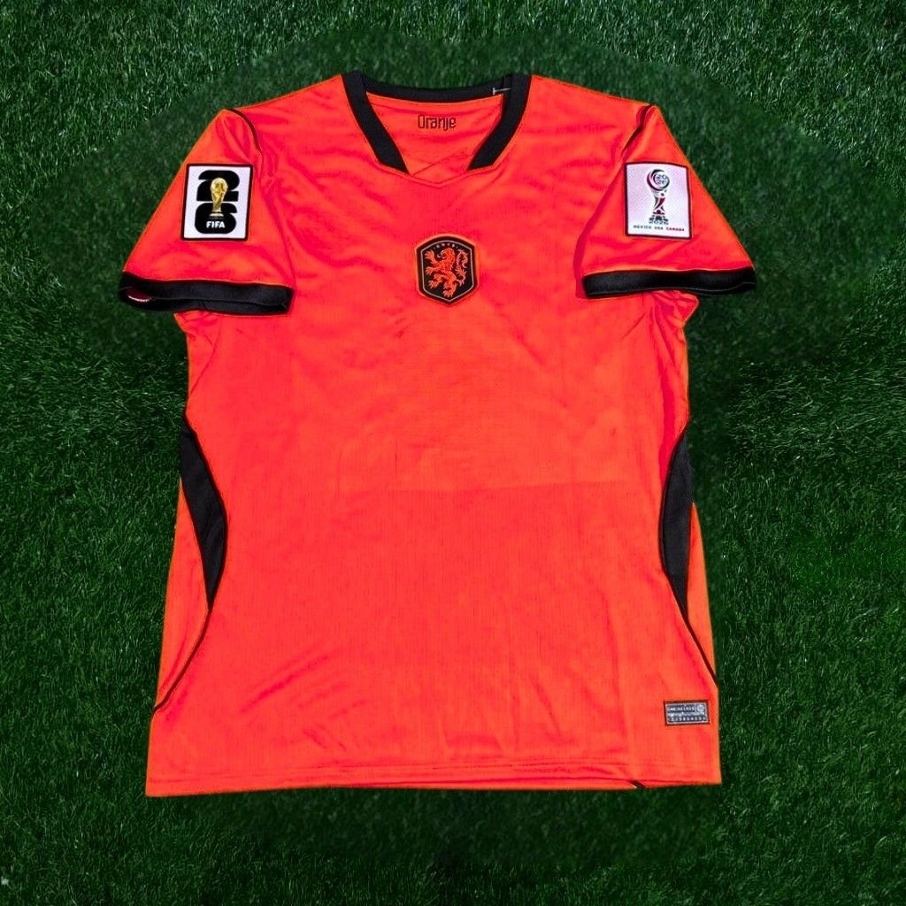 JERSEY BOLA BELANDA HOME FULL PATCH PIALA DUNIA 2026 TOP QUALITY