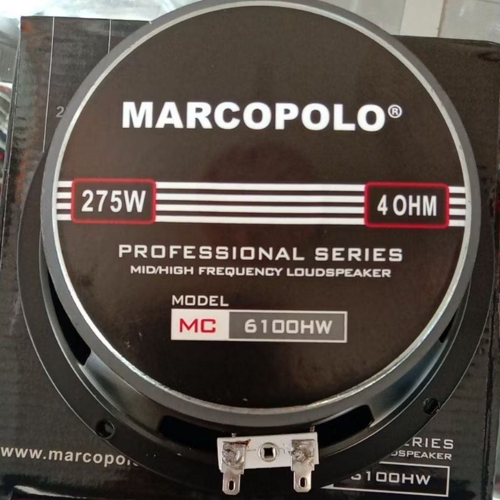 SPEAKER MARCOPOLO 6" FULL RANGE MC 6100