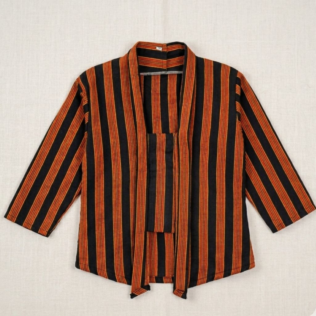 Baju Lurik Surjan Anak Kain Tenun Halus Adat Jawa