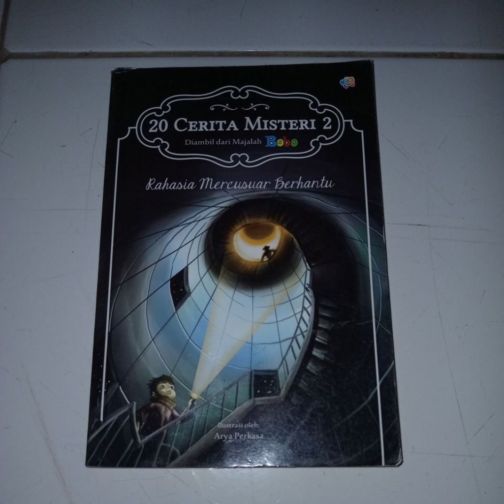 buku 20 cerita misteri 2, rahasia mercusuar berhantu (diambil dari majalah bobo)