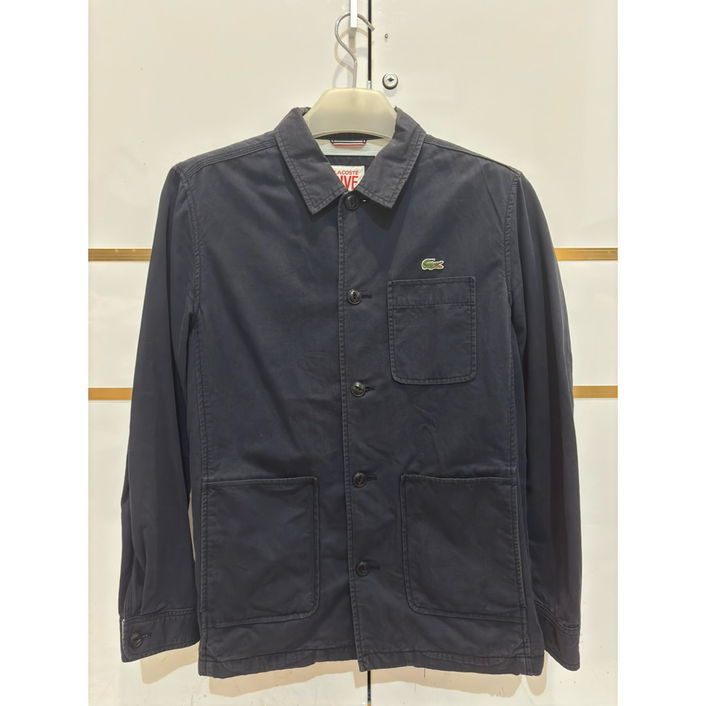 Work jacket Lacoste Live navy