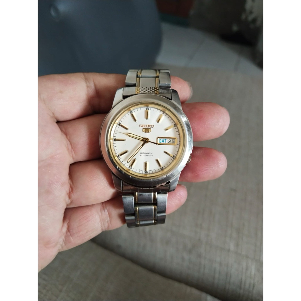 Jam Seiko 5 automatic Cal 7S26-SNKE54K1