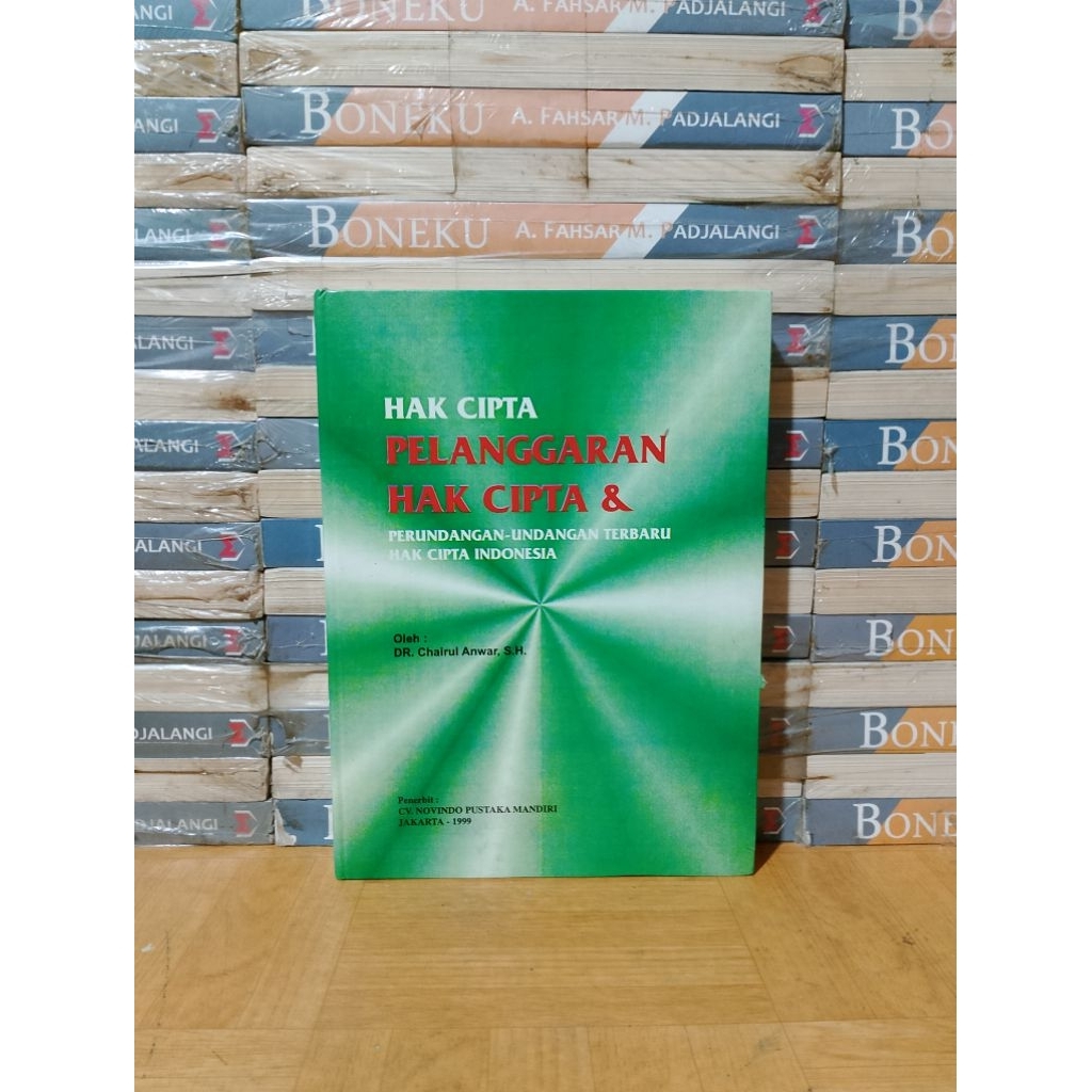 BUKU ORIGINAL - HAK CIPTA PELANGGARAN HAK CIPTA & PERUNDANGAN UNDANGAN TERBARU HAK CIPTA INDONESIA