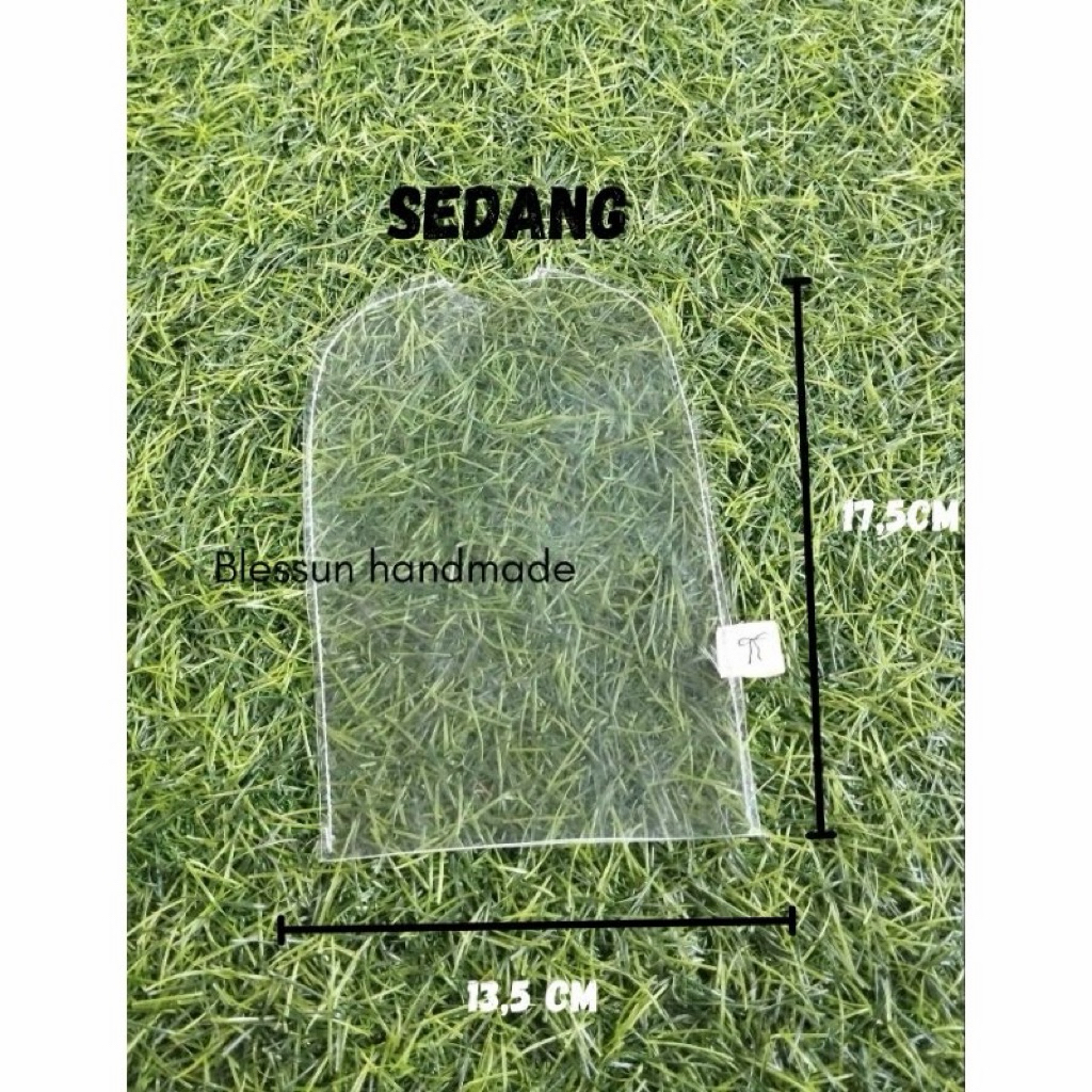 pouch boneka transparan / raincoat boneka