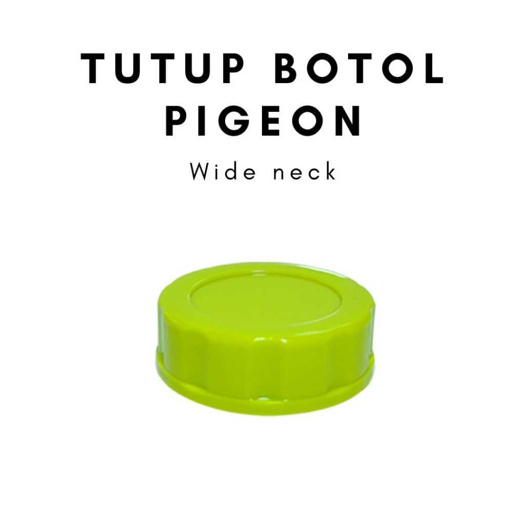 [Grow Baby] Sparepart Botol Pigeon Tutup Botol Wide Neck dan Standar Neck Free Seal Botol Susu Pigeo