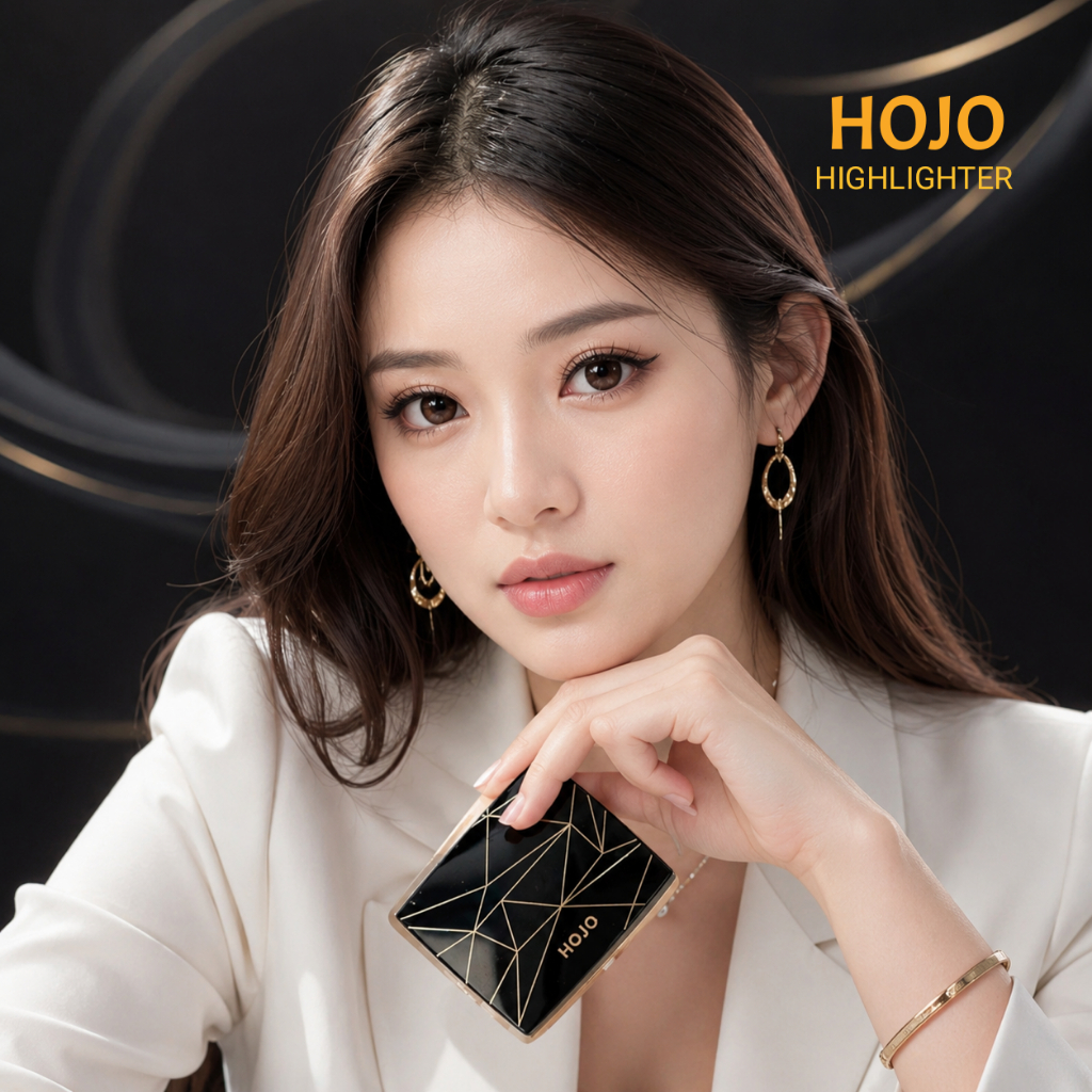 HOJO Highlighter Palette / Waterproof Official Store / 02 Awaken Light Gold