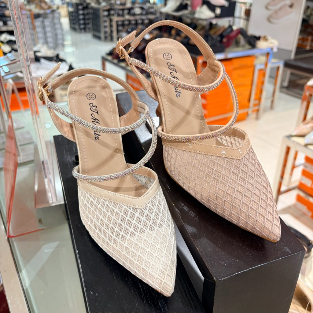 St.Moritz  sepatu sandal wanita heels 6 cm