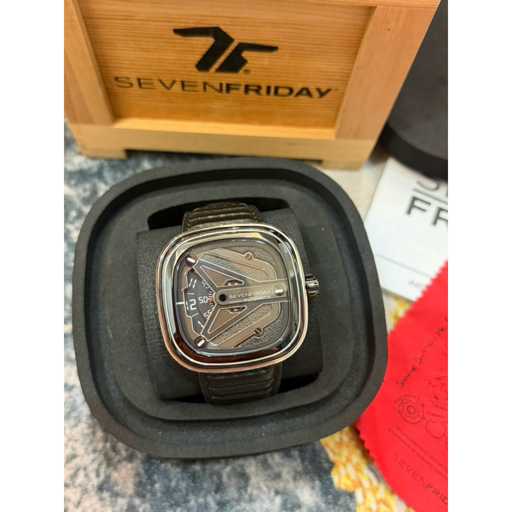 SEVENFRIDAY M3/08 CHROME Limited Edition Original SEVEN FRIDAY