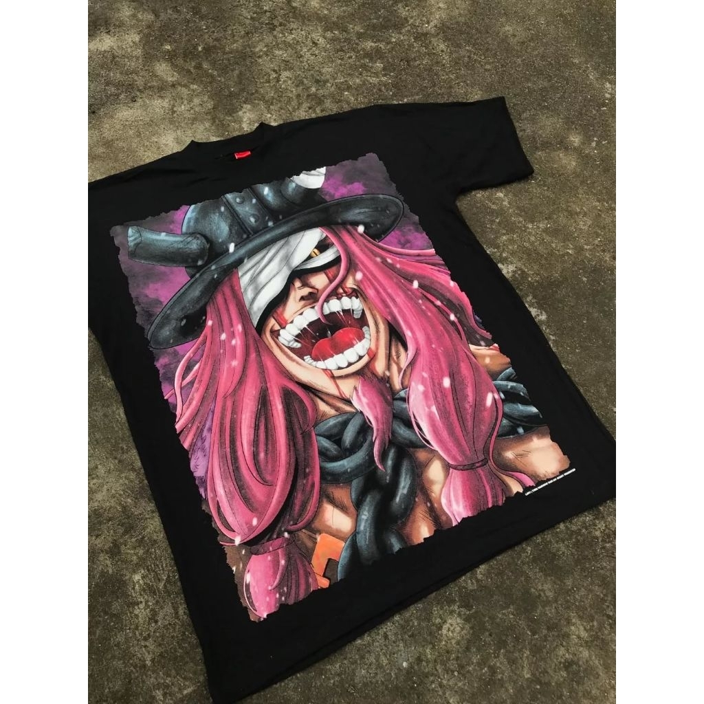 Kaos Bootleg oversize BLACK ONE PIECE LOKI