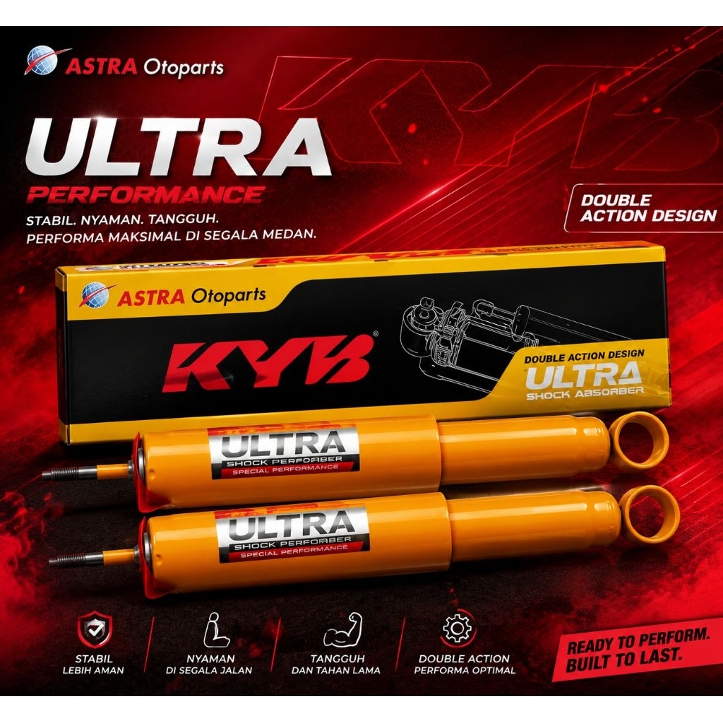 [ KAYABA ULTRA ] Kyb Ultra shock belakang mobil kijang innova KYSU-SP8445Z original asli