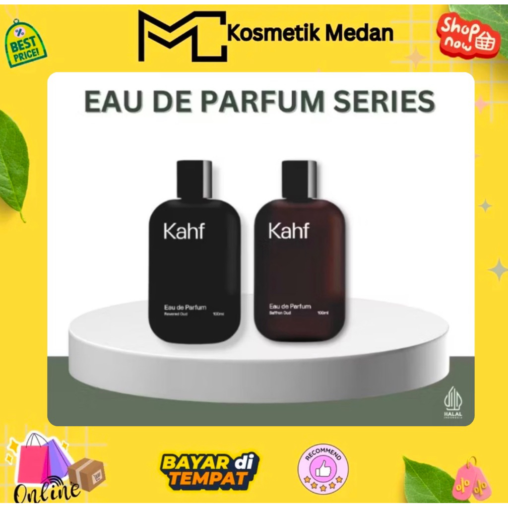 Kahf EDP Saffron Oud 100ml-Parfum Pria