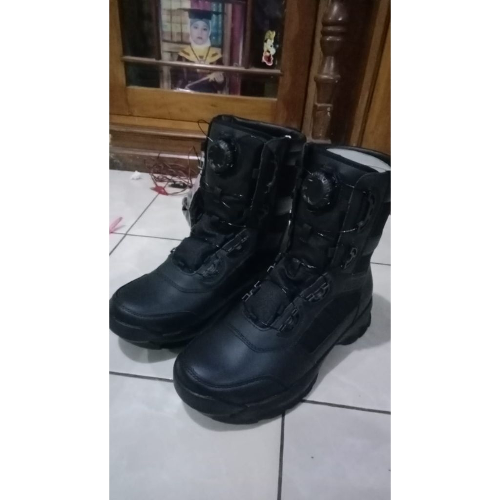 sepatu pdl taliputar jatah TNI AU