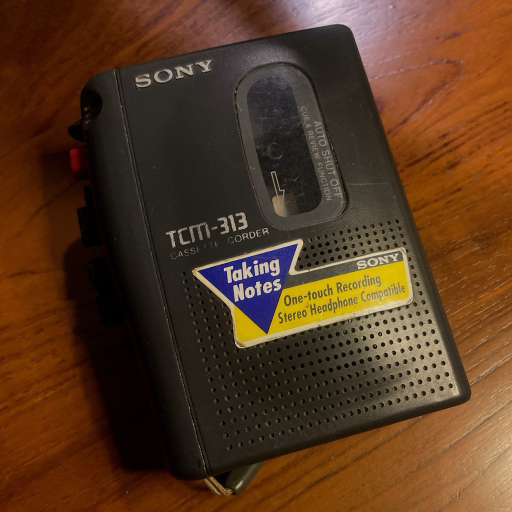 WALKMAN SONY TCM-313