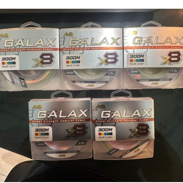 SENAR PE X8 GALAX 300M