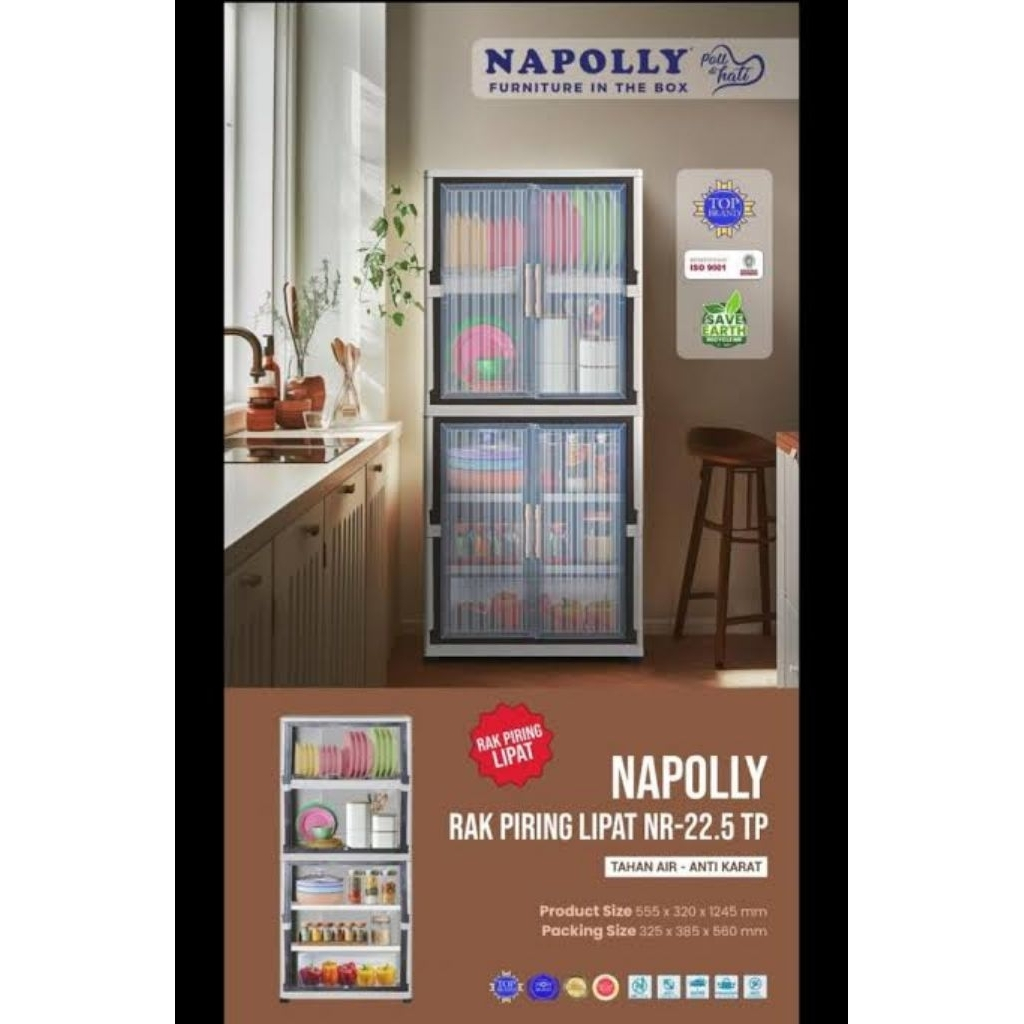 RAK PIRING PLASTIK/NAPOLLY RAK PIRING/ NAPOLLY SUSUN 6/ RAK PIRING 6 SUSUN/ NAPOLLY NR-212.6 TP PUMA