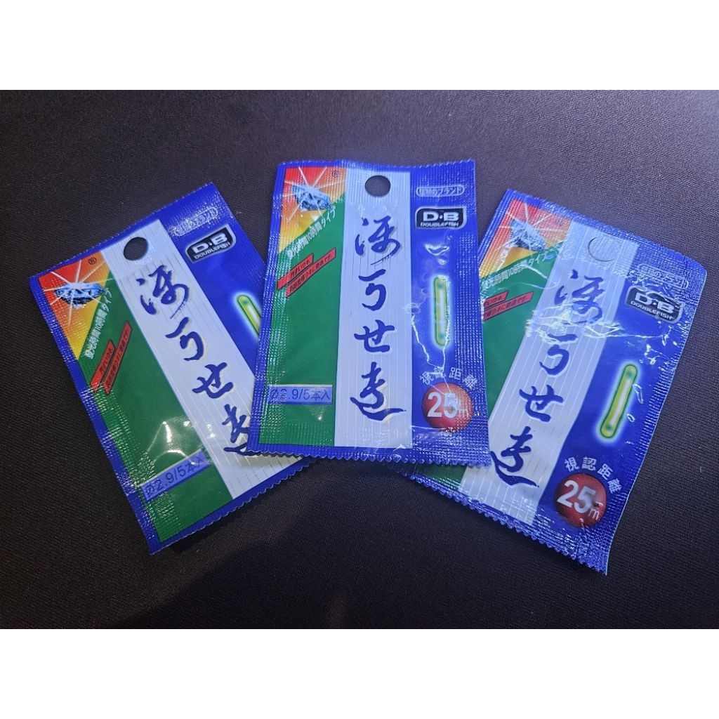 Starlet Diamond pelampung pancing starlight isi 5 pcs warna hijau