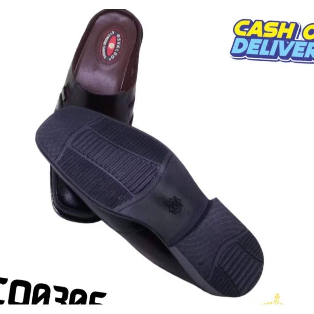 Sepatu Sandal Kulit Pria Osvaldo Original