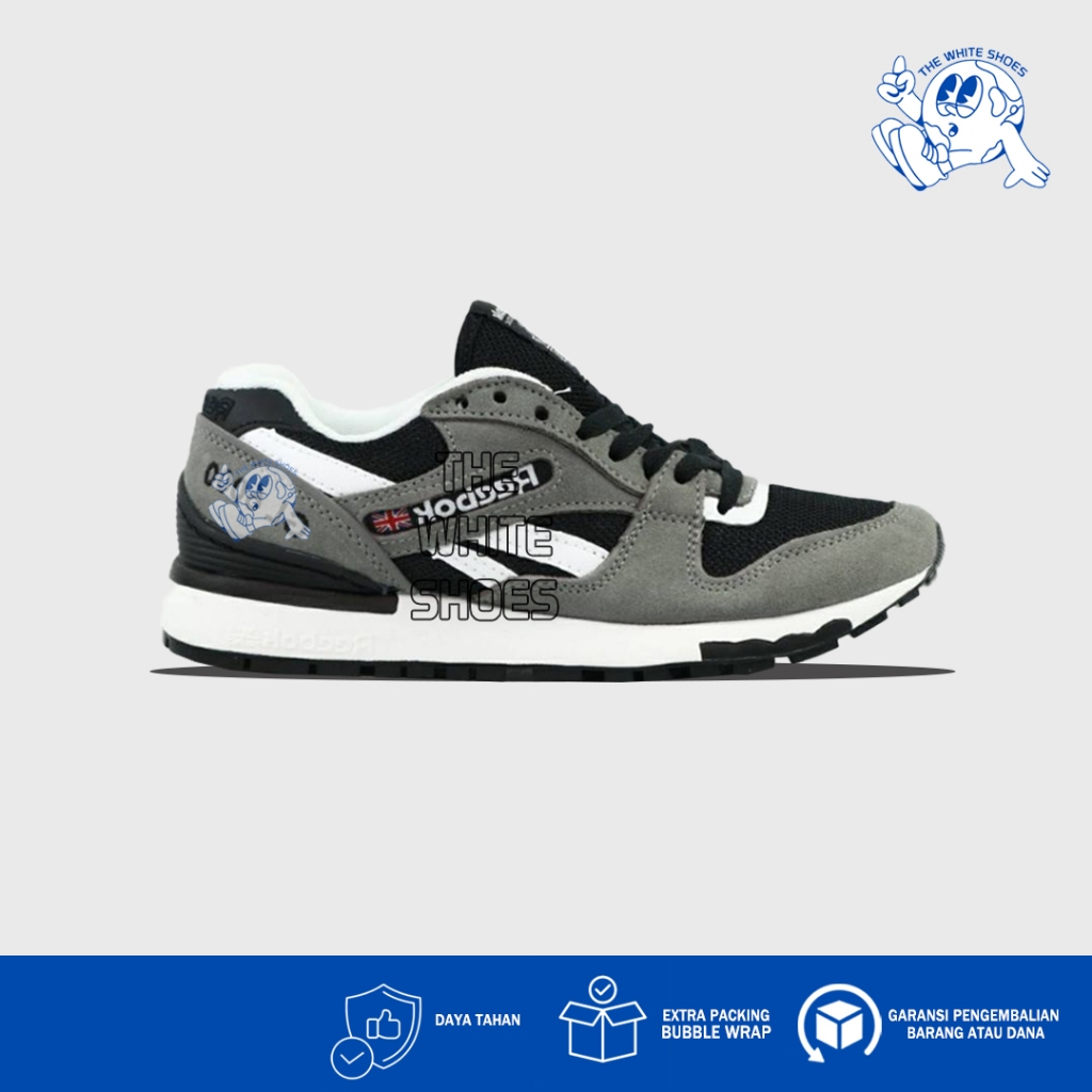 Sepatu Reebok GL6000 Grey White Black