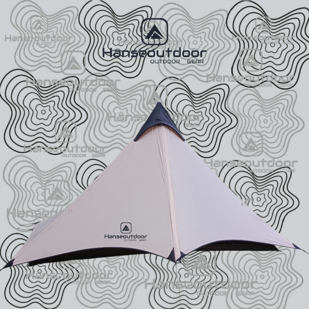 Tenda Trafthen  1 person HANSEOUTDOOR GEROTHAN01 series tenda camping ringan